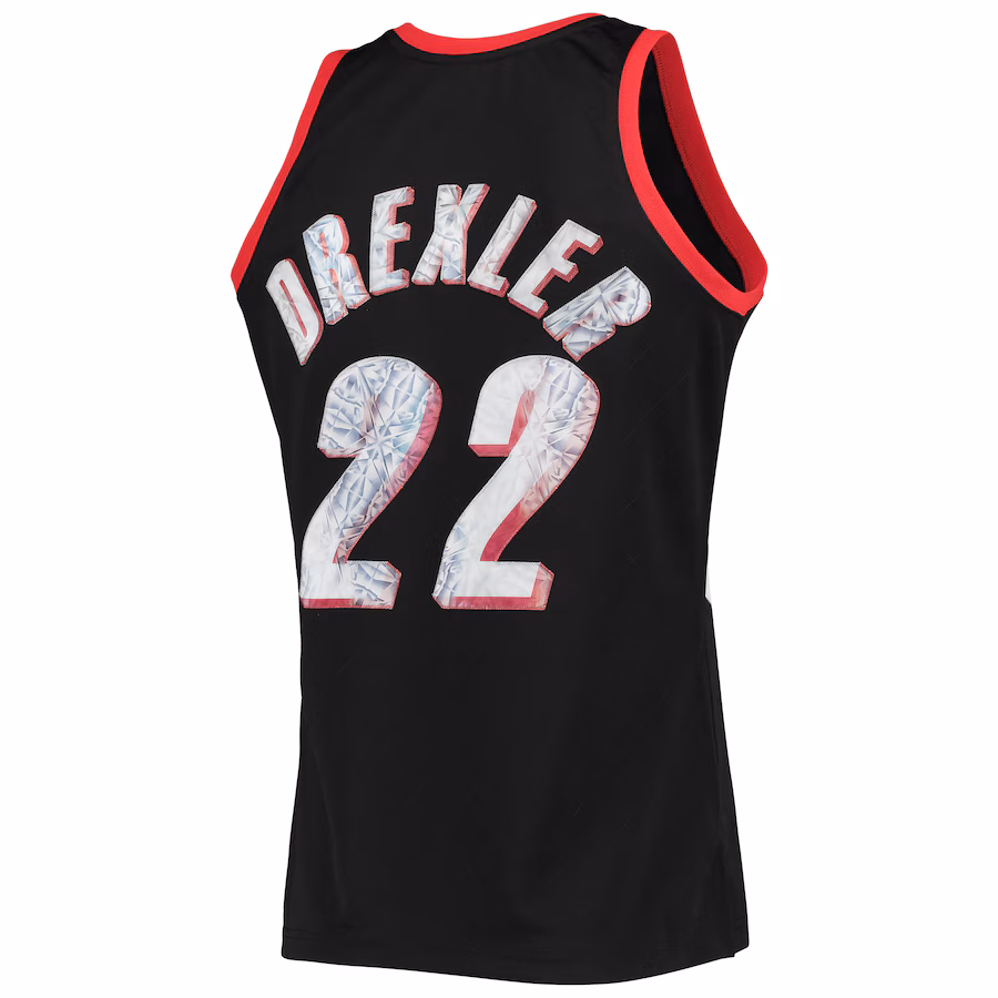 Maillot Clyde Drexler Portland Trail Blazers 1991/92 – NBA 75th Anniversary Diamond