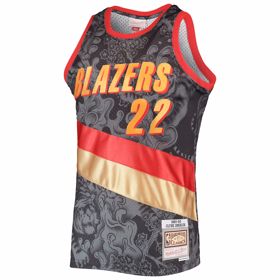 Maillot Clyde Drexler Portland Trail Blazers 1991/92 – Lunar New Year