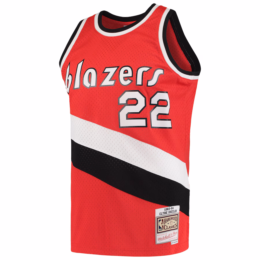 Clyde Drexler, Portland Trail Blazers, 1983/84 Classic Edition, Red