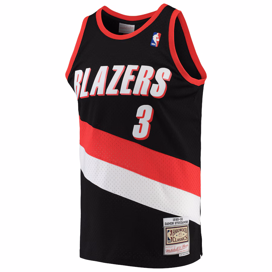 Damon Stoudamire, Portland Trail Blazers, 1999/00, Nero
