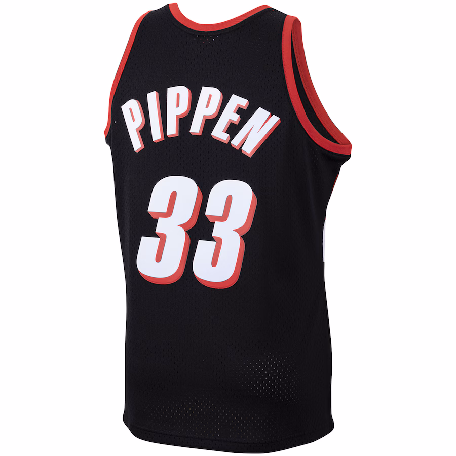 Scottie Pippen, Portland Trail Blazers, 1999/00 Bois Classique, Noir