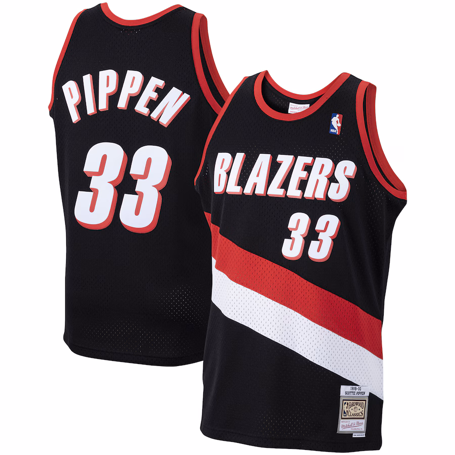 Scottie Pippen, Portland Trail Blazers, 1999/00 Legno Classico, Nero
