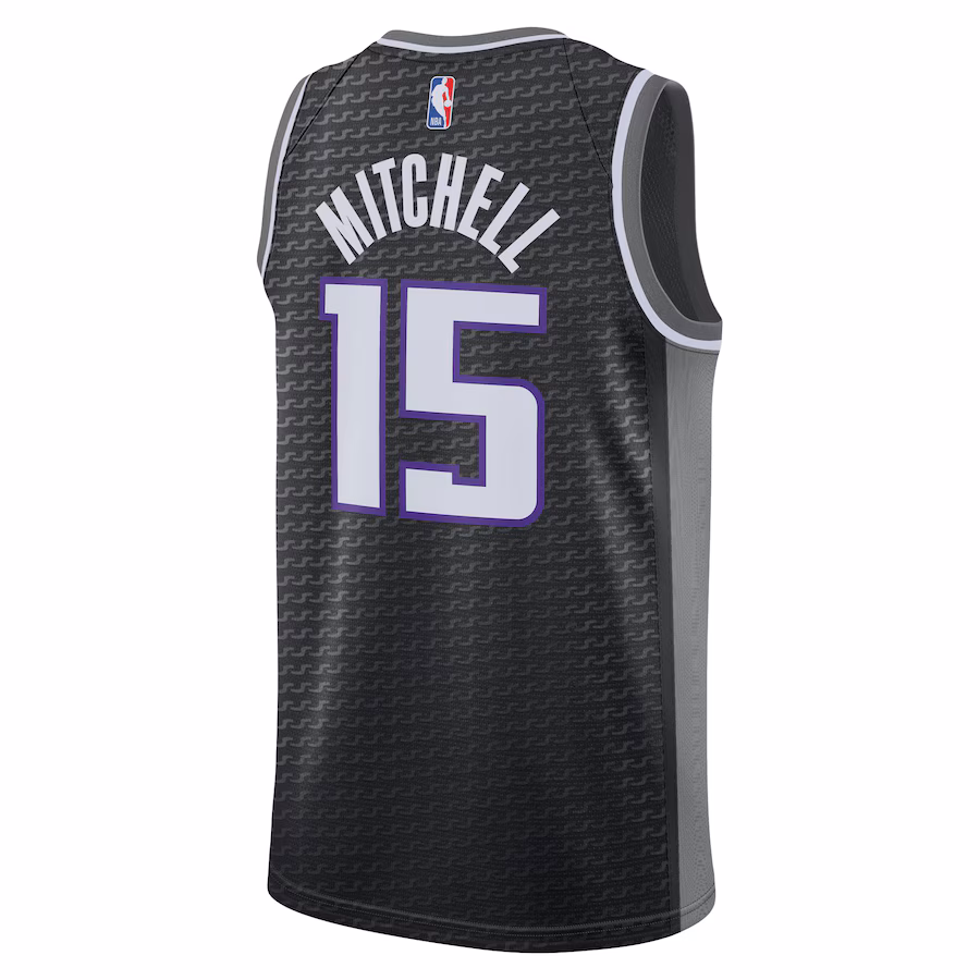 Davion Mitchell, Sacramento Kings, Statement Edition, Black