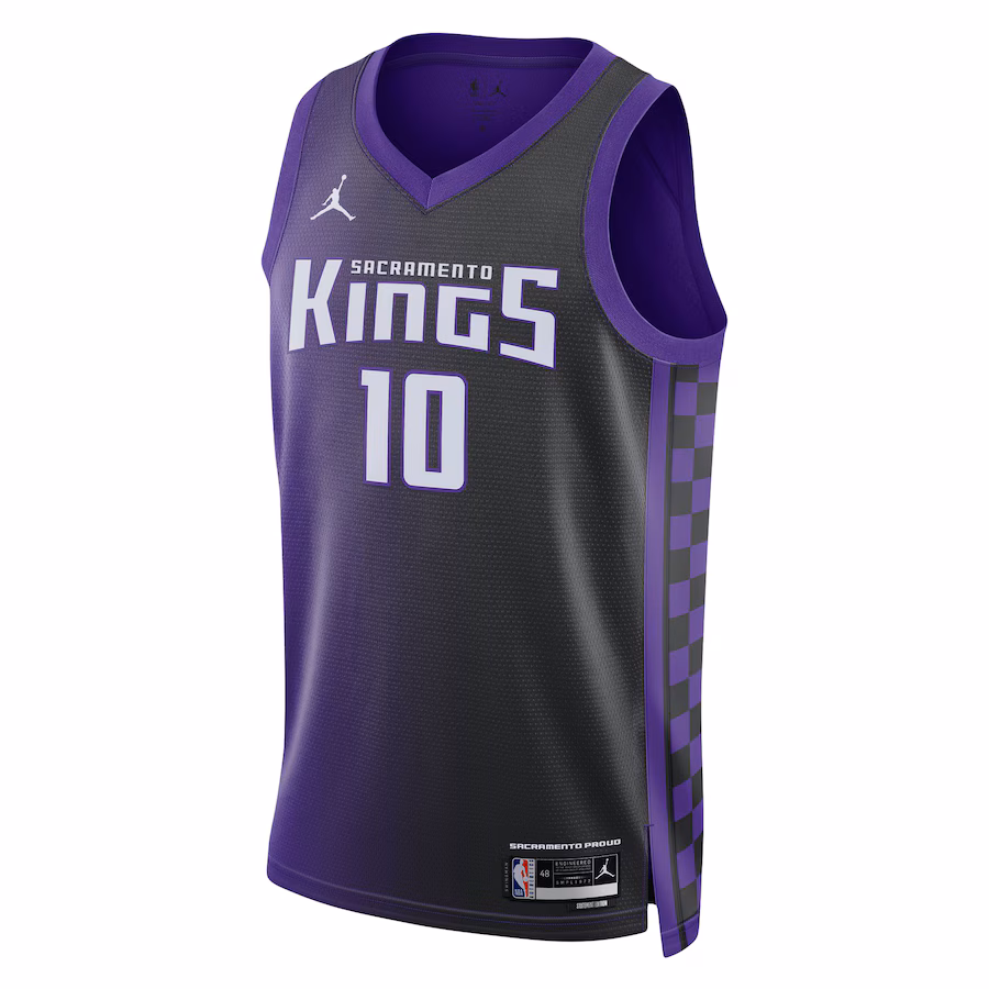 Domantas Sabonis, Sacramento Kings, Statement Edition, Purple