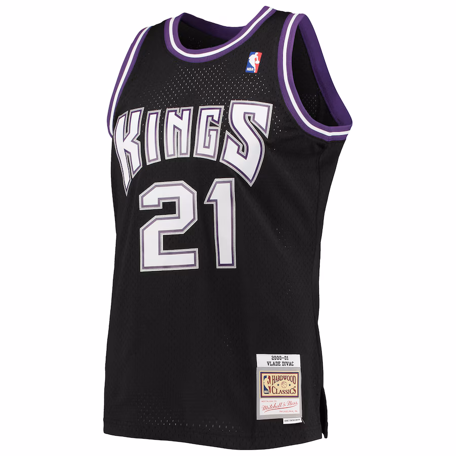 Vlade Divac, Sacramento Kings, 2000/01, Nero