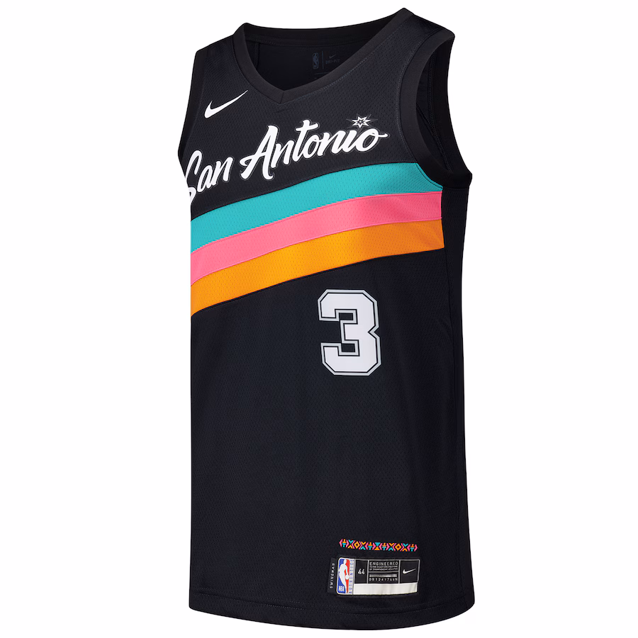 Maillot Keldon Johnson San Antonio Spurs City Edition