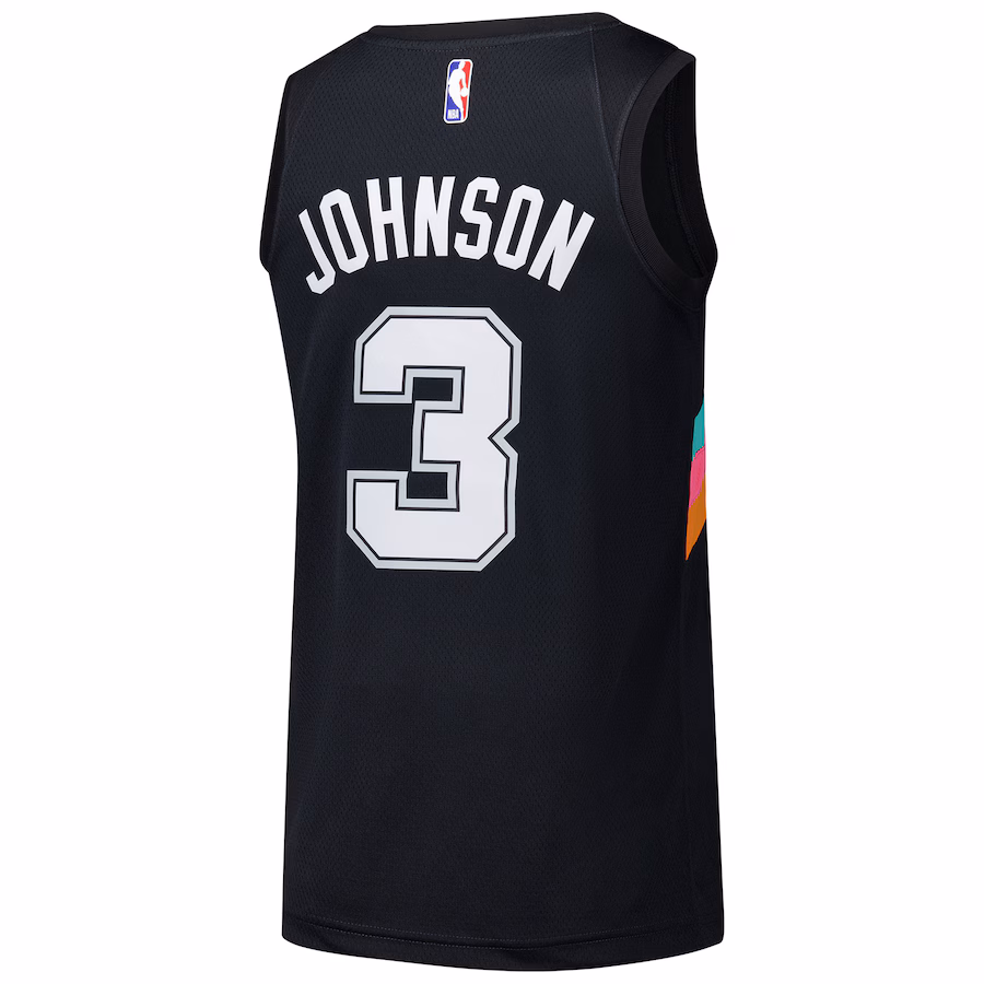 Maillot Keldon Johnson San Antonio Spurs City Edition
