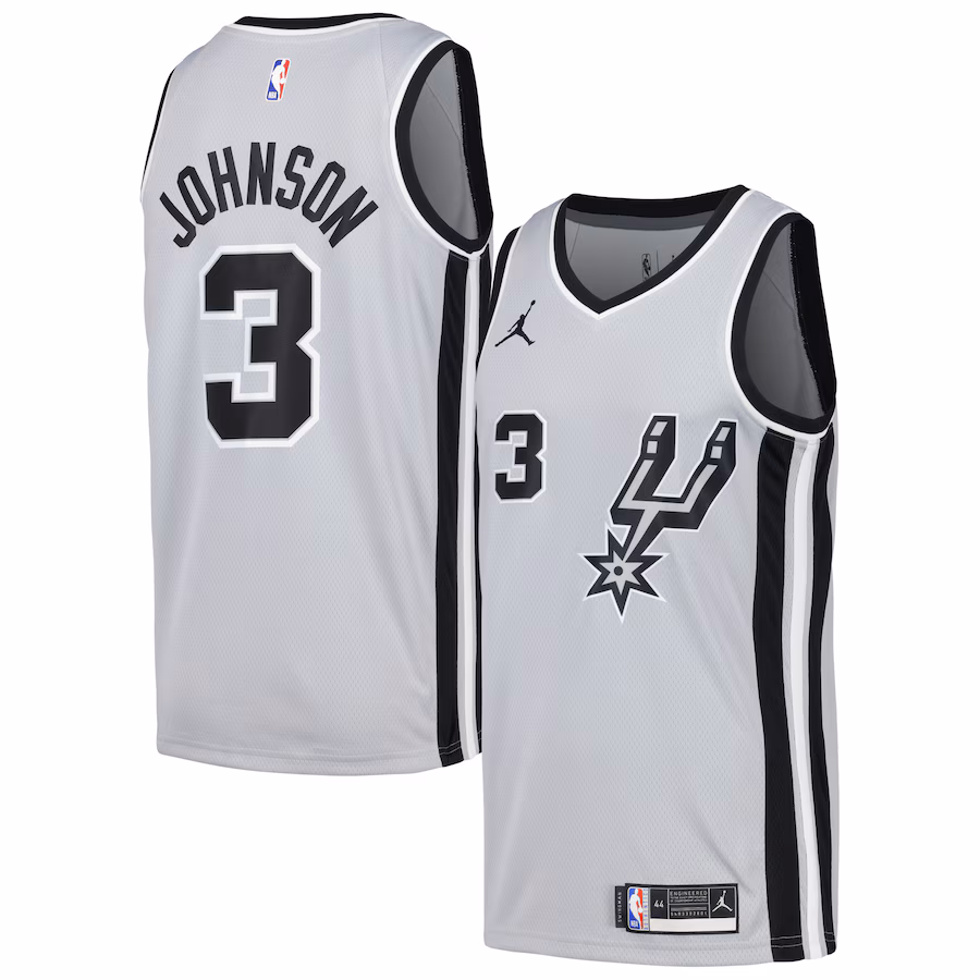 Keldon Johnson, San Antonio Spurs, Édition Statement, Argent