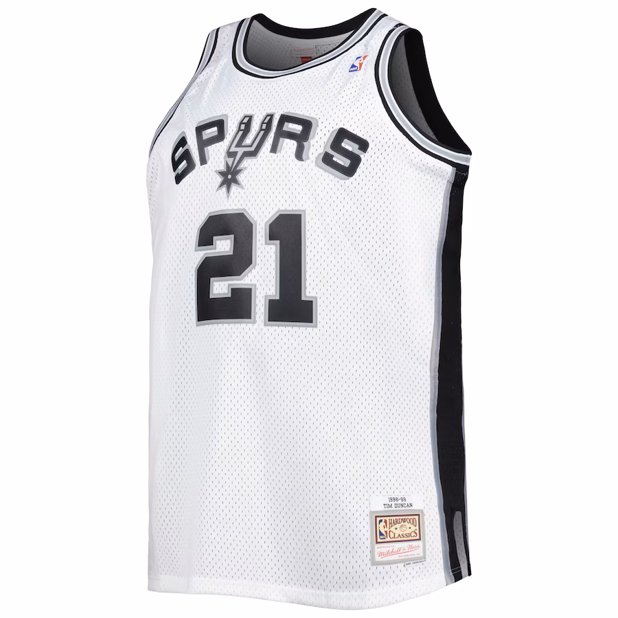 Tim Duncan San Antonio Spurs 1998/99 Retro Jersey
