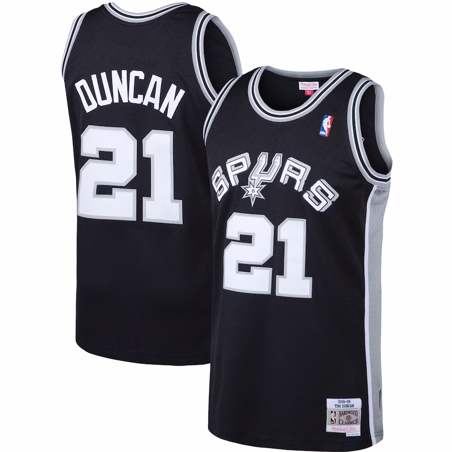 Tim Duncan, San Antonio Spurs, 1998/99, Black