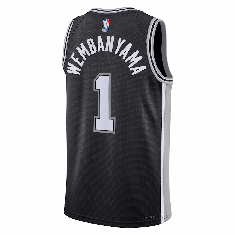 Victor Wembanyama San Antonio Spurs 2023 NBA Draft First Round Pick Jersey - Unisex