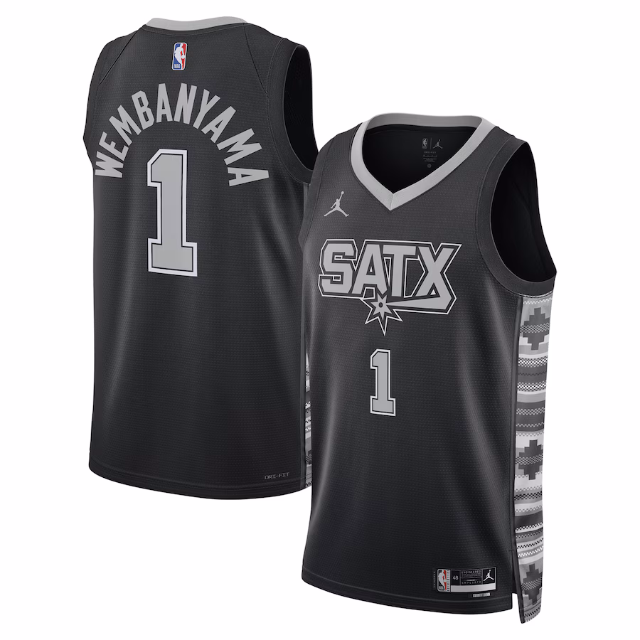 Victor Wembanyama San Antonio Spurs Statement Edition Jersey - Unisex