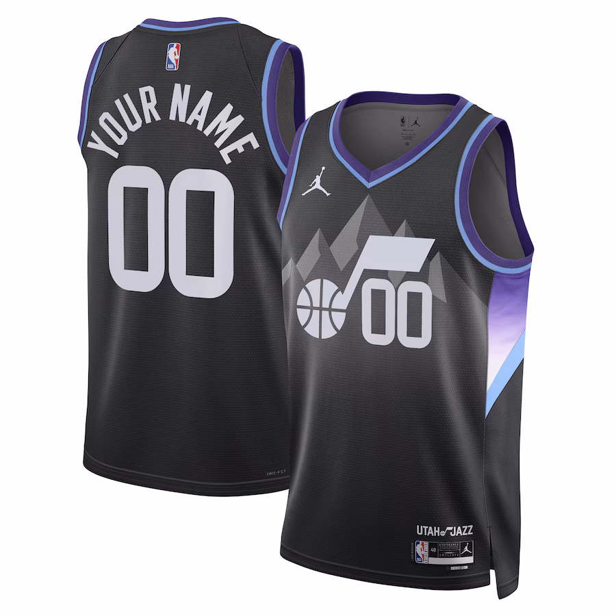 Utah Jazz Edizione Statement 2024/25 Nero