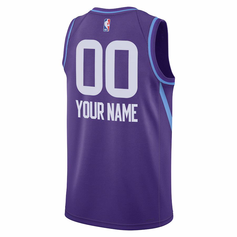 Utah Jazz 2024/25 Custom City Edition Purple