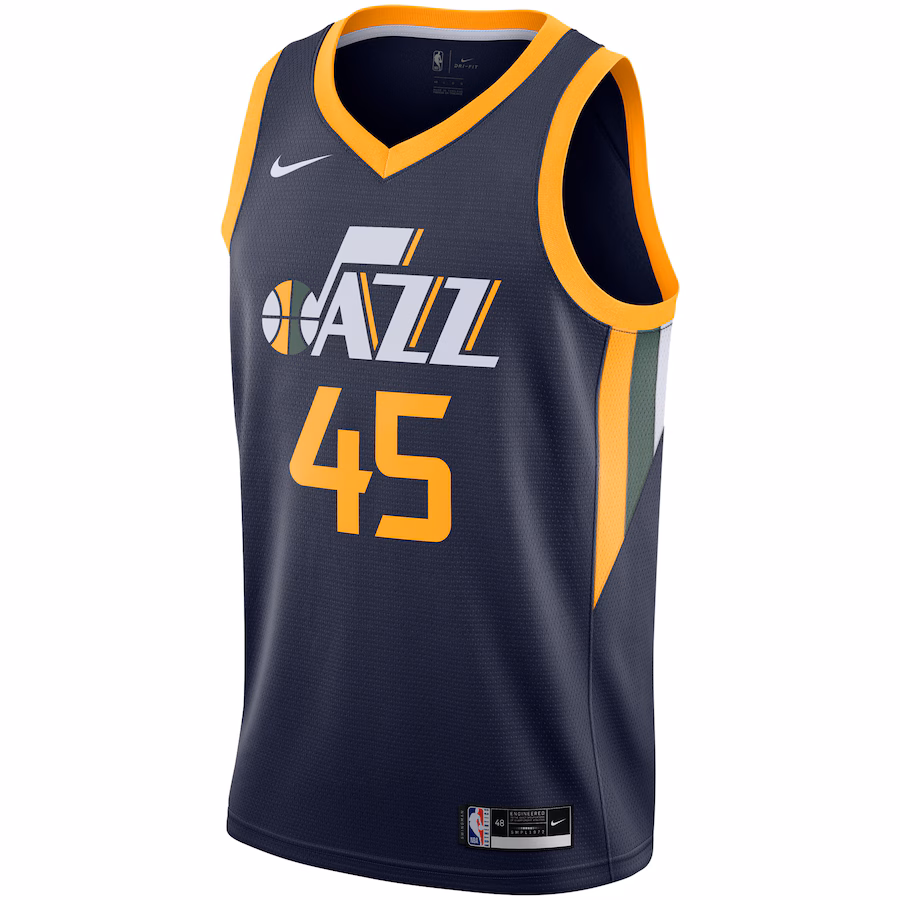 Donovan Mitchell, Utah Jazz, 2020/21, Icon Edition, Navy Blue