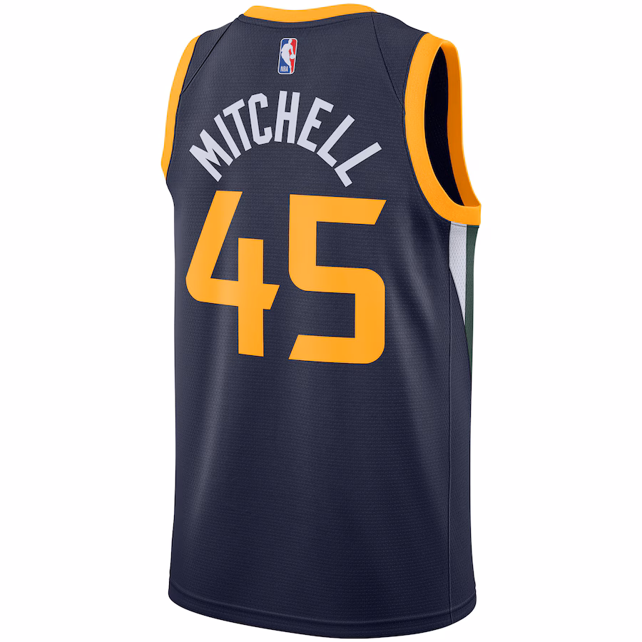 Donovan Mitchell, Utah Jazz, 2020/21, Icon Edition, Navy Blue