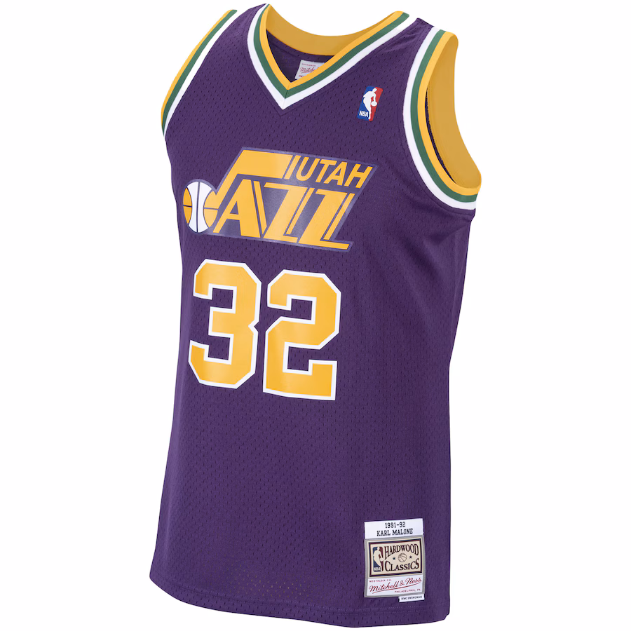 Karl Malone Utah Jazz 1991/92 Violet