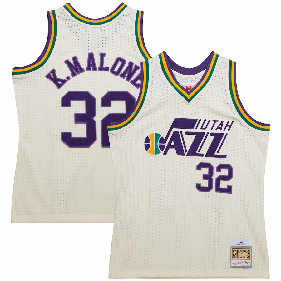 Karl Malone, Utah Jazz, Blanc