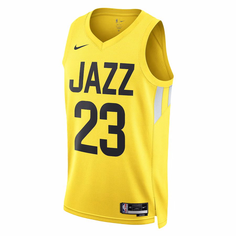Lauri Markkanen, Utah Jazz, Édition Icône, Jaune