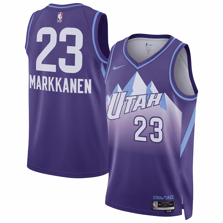 Canotta Lauri Markkanen Utah Jazz 2024/25 – City Edition